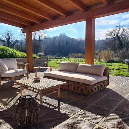 Villa Azzurra Immersa Nel Verde Tra Firenze, Arezzo E Siena تيرانووفا براتشولي المظهر الخارجي الصورة